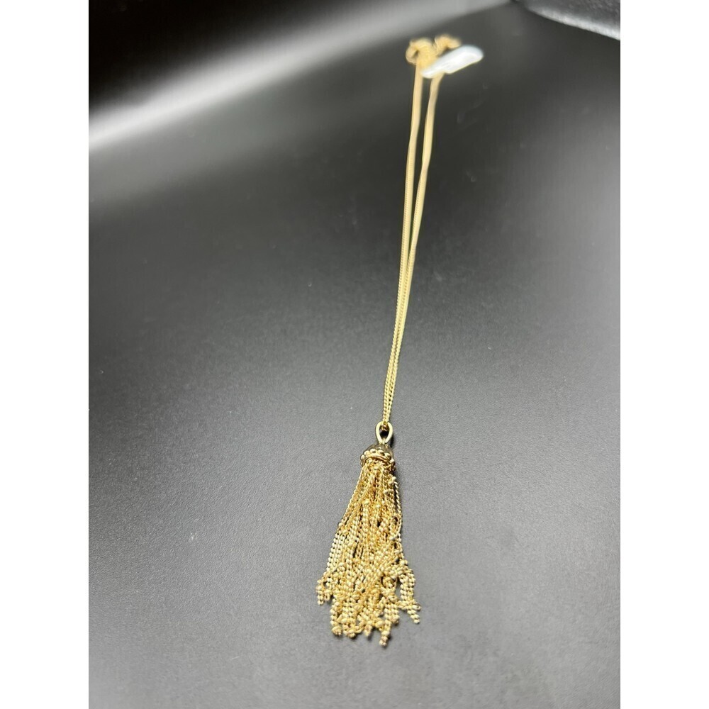 Long Tassel Necklace - Picture 3 of 5
